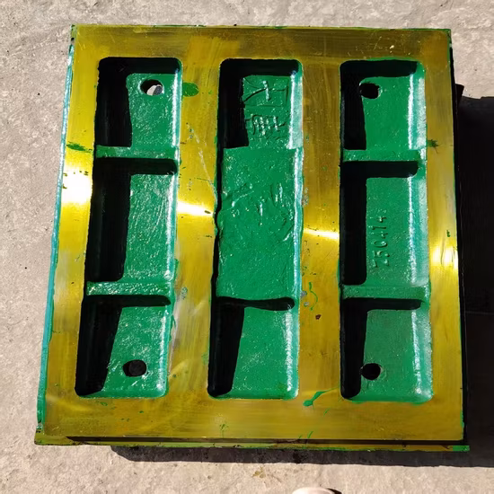 Parte del frantoio a mascelle ShanBao PE 250x400 PE 400x600 per volano in acciaio fuso Metso