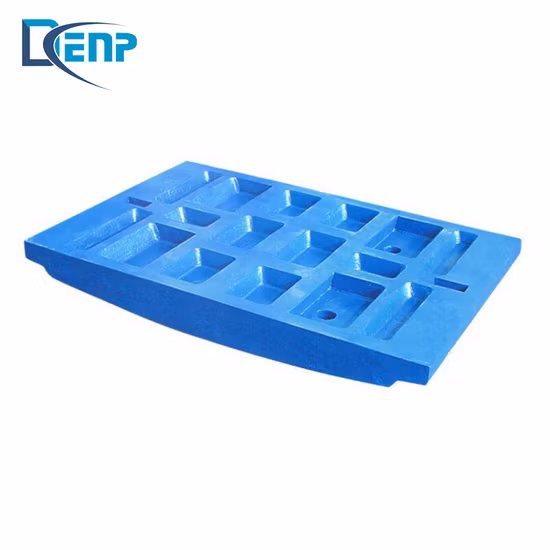 Piatto fisso della mascella dell'oscillazione dei pezzi di ricambio del frantoio a mascelle Shanbao PE 400*600 PE500*750 PE600*900